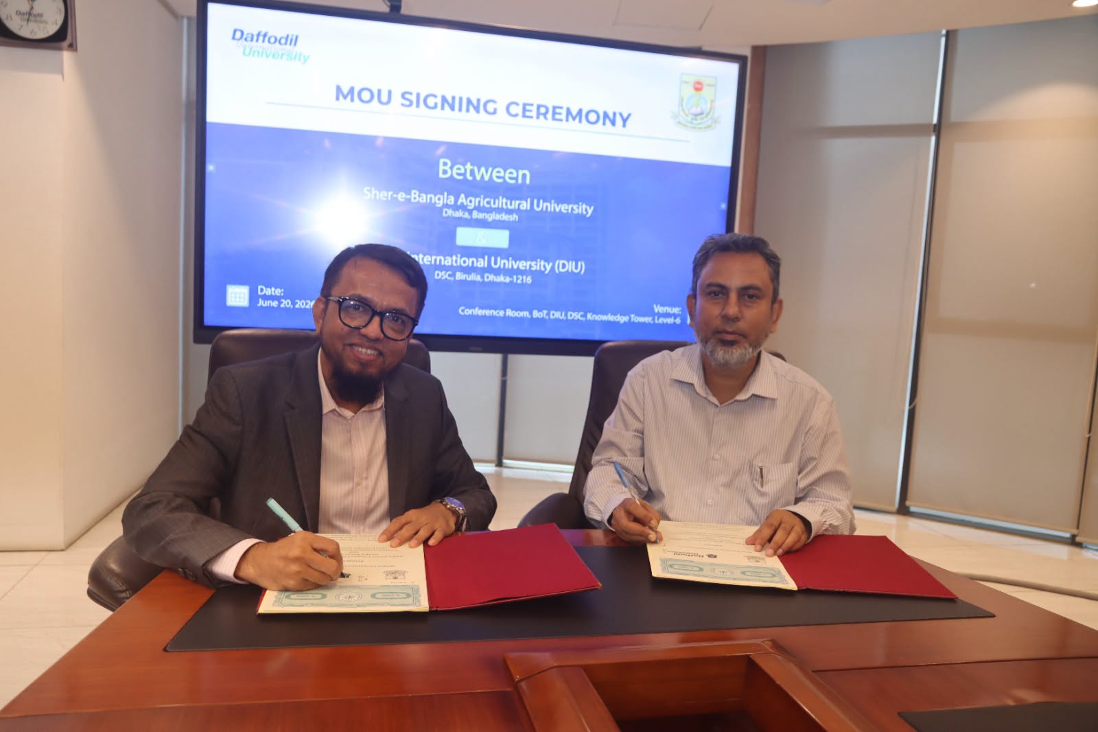 Academic Collaboration Signing